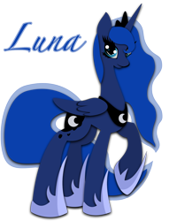 Size: 1172x1536 | Tagged: safe, artist:tellabart, imported from derpibooru, princess luna, alicorn, pony, female, layers, raised hoof, simple background, solo, transparent background, vector