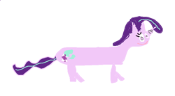 Size: 743x410 | Tagged: safe, imported from derpibooru, starlight glimmer, pony, unicorn, abomination, female, hilarious in hindsight, long glimmer, long pony, ms paint, solo, wat, you tried