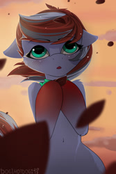 Size: 1004x1504 | Tagged: safe, artist:dogihotdogi, imported from derpibooru, oc, oc only, oc:hurty redgrass, pony, solo, ych result