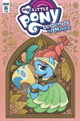 Size: 1054x1600 | Tagged: safe, idw, imported from derpibooru, meadowbrook, pony, legends of magic, spoiler:comic, spoiler:comiclom6, healer's mask, mask