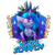 Size: 3000x3000 | Tagged: safe, artist:crownedspade, imported from derpibooru, dj pon-3, vinyl scratch, pony, unicorn, clothes, ear piercing, female, glowstick, mare, mouth hold, piercing, rave, scene kid, simple background, smiling, solo, speaker, speakers, sunglasses, transparent background