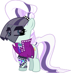 Size: 4960x5118 | Tagged: safe, artist:jhayarr23, imported from derpibooru, coloratura, earth pony, pony, absurd resolution, clothes, countess coloratura, female, filly, simple background, solo, transparent background, vector, younger