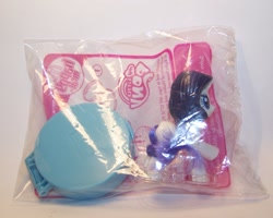 Size: 1529x1222 | Tagged: safe, imported from derpibooru, rarity, pony, happy meal, irl, mcdonald's, mcdonald's happy meal toys, photo, solo, toy