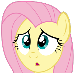 Size: 4272x4150 | Tagged: safe, artist:sketchmcreations, imported from derpibooru, fluttershy, pony, discordant harmony, absurd resolution, concerned, female, simple background, solo, transparent background, vector