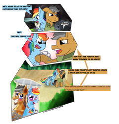 Size: 876x912 | Tagged: safe, artist:sneshneeorfa, imported from derpibooru, quibble pants, rainbow dash, pony, stranger than fan fiction, body pillow, comic, funny, male, quibbledash, shipping, simple background, straight, transparent background