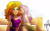 Size: 1280x791 | Tagged: dead source, safe, artist:shellielle, imported from derpibooru, adagio dazzle, fluttershy, equestria girls, bench, blushing, cheek kiss, commission, cute, female, flutterdagio, kiss on the cheek, kissing, lesbian, shipping, shyagio, sitting
