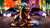 Size: 2560x1440 | Tagged: safe, artist:dormin-dim, artist:dormin-kanna, imported from derpibooru, princess ember, dragon, gauntlet of fire, armor, bloodstone scepter, dragon lord ember, dragoness, fangs, female, fire, solo, spread wings, wings
