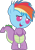 Size: 875x1237 | Tagged: artist needed, safe, imported from derpibooru, rainbow dash, spike, dragon, pony, animal costume, baby, baby dash, baby pony, bipedal, clothes, costume, cute, dashabetes, dragon costume, simple background, transparent background, vector, younger, zipper