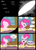 Size: 696x965 | Tagged: safe, artist:metal-kitty, imported from derpibooru, pinkie pie, twilight sparkle, pony, comic:mlp project, bed, blanket, comic, descriptive noise, first person view, horse noises, hospital, offscreen character, pain, pinkie being pinkie, pov, simple background, waking up, window