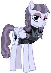 Size: 2100x3000 | Tagged: safe, artist:cheezedoodle96, derpibooru exclusive, imported from derpibooru, inky rose, pegasus, pony, honest apple, .svg available, clothes, female, goth, gothic lolita, high res, mare, simple background, solo, svg, tall, transparent background, vector
