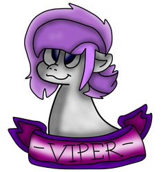 Size: 2200x2347 | Tagged: safe, artist:h0rnycorn, imported from derpibooru, oc, oc only, oc:viper, pony, simple background, solo, transparent background