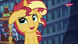 Size: 1280x720 | Tagged: safe, imported from derpibooru, screencap, sunset shimmer, equestria girls, mirror magic, spoiler:eqg specials, cute, female, shimmerbetes, solo