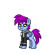 Size: 80x80 | Tagged: safe, imported from derpibooru, oc, oc only, oc:chaos melody, pony, pony town, clothes