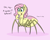 Size: 750x600 | Tagged: safe, artist:glimglam, imported from derpibooru, fluttershy, monster pony, original species, spider, spiderpony, comic:children of everfree, adoracreepy, chest fluff, covering mouth, cute, dialogue, ear fluff, female, multiple eyes, oblivious, open mouth, pink background, raised hoof, shyabetes, simple background, solo, species swap, spidershy, stray strand, surprised, three quarter view