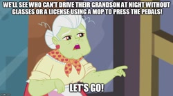 Size: 888x499 | Tagged: safe, edit, edited screencap, imported from derpibooru, screencap, granny smith, equestria girls, cotton hill, image macro, king of the hill, meme