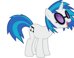 Size: 3000x2356 | Tagged: safe, artist:rattipack, imported from derpibooru, dj pon-3, vinyl scratch, pony, unicorn, background pony, eyes closed, female, flutteryay, mare, simple background, solo, transparent background, vector, yay