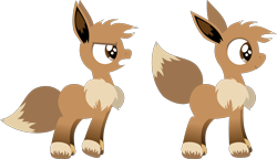 Size: 1827x1053 | Tagged: safe, artist:carloscreations, imported from derpibooru, eevee, pony, pokémon, ponified, ponymon, simple background, transparent background, vector