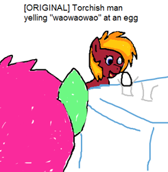 Size: 378x386 | Tagged: safe, imported from derpibooru, oc, oc only, pony, ms paint, table