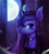 Size: 1961x2177 | Tagged: safe, artist:lmgchikess, imported from derpibooru, princess luna, pony, bust, chromatic aberration, crown, female, jewelry, moon, portrait, regalia, solo