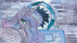 Size: 4800x2700 | Tagged: safe, artist:cityofdreams, imported from derpibooru, princess luna, alicorn, pony, absurd resolution, colored pupils, female, solo