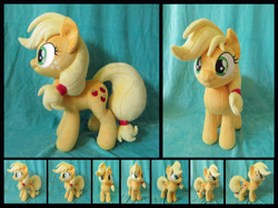 Size: 5000x3743 | Tagged: safe, artist:fireflytwinkletoes, imported from derpibooru, applejack, pony, absurd resolution, irl, photo, plushie, solo