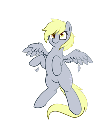 Size: 1006x1120 | Tagged: safe, artist:neuro, imported from derpibooru, derpy hooves, pegasus, pony, feather, female, flying, mare, simple background, solo, spread wings, transparent background, wings