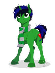 Size: 3000x4000 | Tagged: safe, artist:lupiarts, imported from derpibooru, oc, oc only, oc:lupi, oc:lupiarts, pony, unicorn, cel shading, cellshade, clothes, cute, digital art, female, mare, scarf, solo