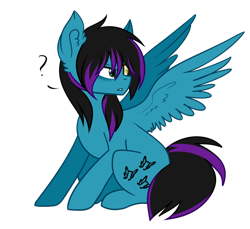 Size: 1024x937 | Tagged: safe, artist:despotshy, imported from derpibooru, oc, oc only, oc:despy, pegasus, pony, female, mare, race swap, simple background, sitting, solo, transparent background