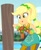 Size: 657x792 | Tagged: safe, imported from derpibooru, screencap, applejack, equestria girls, legend of everfree, crystal guardian, gauntlet, gem, ponied up