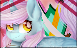 Size: 1280x800 | Tagged: safe, artist:cloud-drawings, imported from derpibooru, oc, oc only, oc:wind blade, alicorn, pony, female, mare, solo