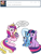 Size: 600x800 | Tagged: safe, artist:dekomaru, imported from derpibooru, princess cadance, trixie, twilight sparkle, oc, oc:aurora, oc:nebula, pony, unicorn, tumblr:ask twixie, ask, female, lesbian, magical lesbian spawn, mare, offspring, parent:trixie, parent:twilight sparkle, parents:twixie, shipping, sisters-in-law, tumblr, twixie