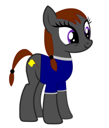 Size: 1284x1510 | Tagged: safe, artist:bronywawa, imported from derpibooru, oc, oc only, oc:steel road, earth pony, pony, clothes, female, flag, mare, simple background, solo, transparent background, uniform