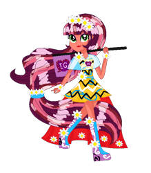 Size: 628x716 | Tagged: safe, artist:flormoonlight, imported from derpibooru, gloriosa daisy, equestria girls, legend of everfree
