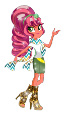 Size: 409x707 | Tagged: safe, artist:ravenrebel56, imported from derpibooru, gloriosa daisy, equestria girls, legend of everfree