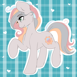 Size: 1350x1350 | Tagged: safe, artist:chasinglights99, imported from derpibooru, oc, oc only, oc:sundance melody, earth pony, pony, solo