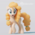 Size: 4096x4096 | Tagged: safe, artist:therealdjthed, imported from derpibooru, pear butter, earth pony, pony, the perfect pear, 3d, 3d model, absurd resolution, blender, blender cycles, cute, cycles, cycles render, female, mare, model:djthed, patreon, patreon logo, simple background, solo