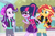 Size: 6000x4000 | Tagged: safe, artist:spottedlions, imported from derpibooru, sci-twi, starlight glimmer, sunset shimmer, twilight sparkle, equestria girls, mirror magic, spoiler:eqg specials, absurd resolution, beanie, belt, bowtie, canterlot mall, clothes, crying, female, glasses, hat, implied shimmerglimmer, jacket, jealous, jeans, leather jacket, lesbian, magical quartet, magical quintet, magical trio, out of character, pants, ponytail, sci-twi outfits, scitwishimmer, shipping, skirt, smiling, sunsetsparkle, torn clothes, trio, vest, yelling