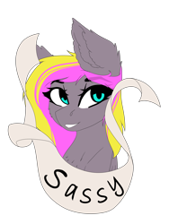Size: 3015x4000 | Tagged: safe, artist:crazllana, imported from derpibooru, oc, oc only, oc:shibu, pegasus, pony, banner, bust, female, high res, mare, portrait, simple background, solo, transparent background