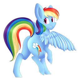 Size: 2694x2671 | Tagged: safe, artist:beashay, imported from derpibooru, rainbow dash, pony, anatomically incorrect, butt, female, high res, plot, raised hoof, raised leg, simple background, solo, transparent background