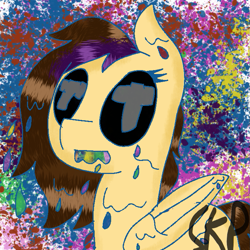 Size: 713x713 | Tagged: safe, artist:sketchpon, imported from derpibooru, oc, oc only, pony, aesthetics, crosses, weird