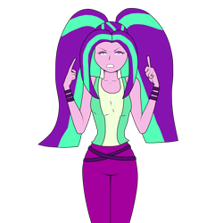 Size: 5000x5000 | Tagged: safe, artist:lyanteiguy, imported from derpibooru, aria blaze, equestria girls, absurd resolution, female, fuck you, middle finger, simple background, solo, transparent background, vulgar