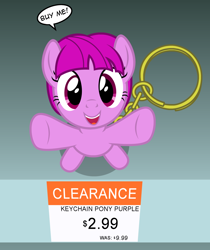 Size: 1884x2240 | Tagged: safe, artist:badumsquish, derpibooru exclusive, imported from derpibooru, oc, oc only, keychain pony, object pony, original species, pony, badumsquish is trying to murder us, bronybait, buy our toys, cute, female, keychain, looking at you, looking up, looking up at you, low angle, not berry punch, ponies for sale, ponified, price tag, reaching, reaching out, shelf, solo, tiny ponies