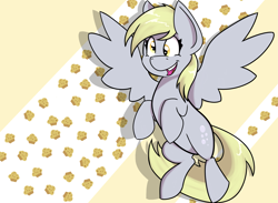 Size: 2657x1945 | Tagged: safe, artist:tehshockwave, imported from derpibooru, derpy hooves, pegasus, pony, cute, derpabetes, female, mare, wallpaper