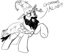 Size: 1120x960 | Tagged: safe, artist:snapai, imported from derpibooru, star swirl the bearded, pony, unicorn, brianblessed!, flash gordon, flash gordon movie