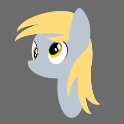 Size: 679x679 | Tagged: safe, artist:sycreon, imported from derpibooru, derpy hooves, pony, bust, female, mare, portrait, solo