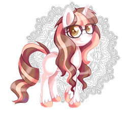 Size: 800x713 | Tagged: safe, artist:artsymuffin, imported from derpibooru, oc, oc only, oc:muffin, pony, glasses, solo