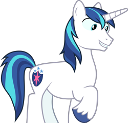 Size: 3010x2878 | Tagged: safe, artist:frownfactory, imported from derpibooru, shining armor, pony, unicorn, a flurry of emotions, .svg available, blue eyes, blue mane, horn, male, simple background, solo, stallion, svg, transparent background, vector