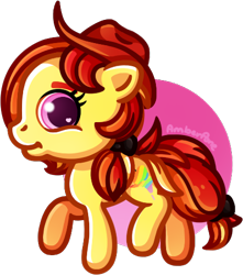 Size: 430x486 | Tagged: safe, artist:amberpone, imported from derpibooru, oc, oc only, oc:zapapple, earth pony, pony, abstract background, art trade, cowboy hat, cutie mark, female, g3.5, happy, hat, mare, original character do not steal, rule 63, simple background, smiling, solo, transparent background, walking