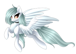 Size: 3286x2334 | Tagged: safe, artist:scarlet-spectrum, imported from derpibooru, oc, oc only, oc:hoshiko, pegasus, pony, art trade, female, large wings, mare, simple background, solo, transparent background, wings