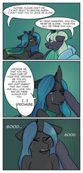 Size: 619x1290 | Tagged: safe, artist:ruthawesome19, imported from derpibooru, queen chrysalis, comic, crying, dialogue, dying, female, mother and daughter, promise